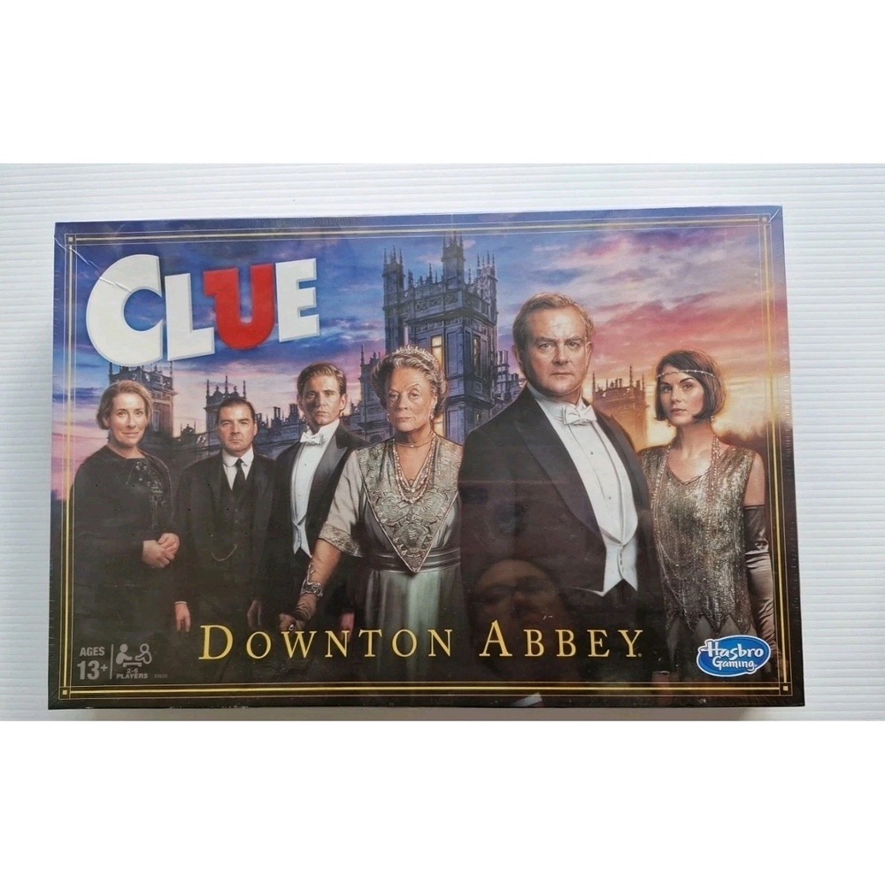 New! Clue Downtown Abbey Edition Downton Hasbro Board Gaming Game Mystery Family